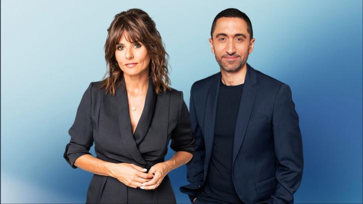 Faustine Bollaert et Jimmy Mohamed